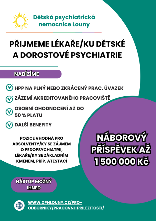 inzerát - lékař